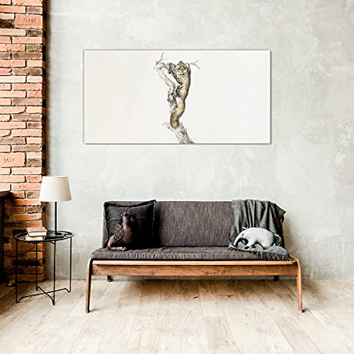 Tableau en verre trempé 100x50cm pour remplacer les toiles ternes - 4