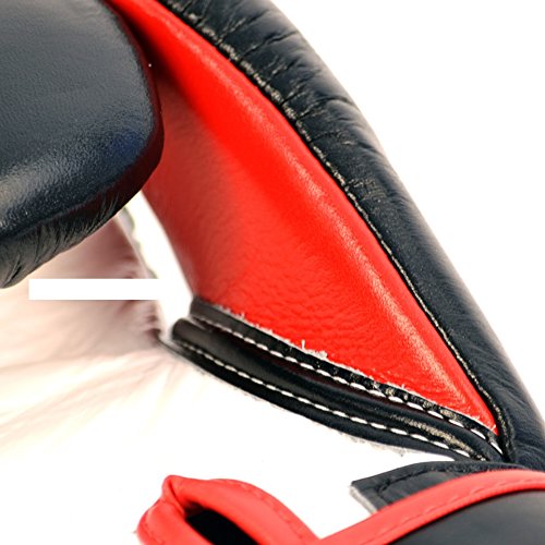 Fairtex BGV1 - Guantoni da boxe in pelle, colore nero