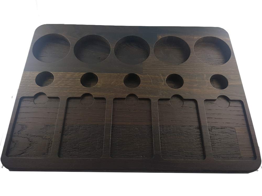 Planche à whisky en chêne marron foncé le cadeau parfait pour homme