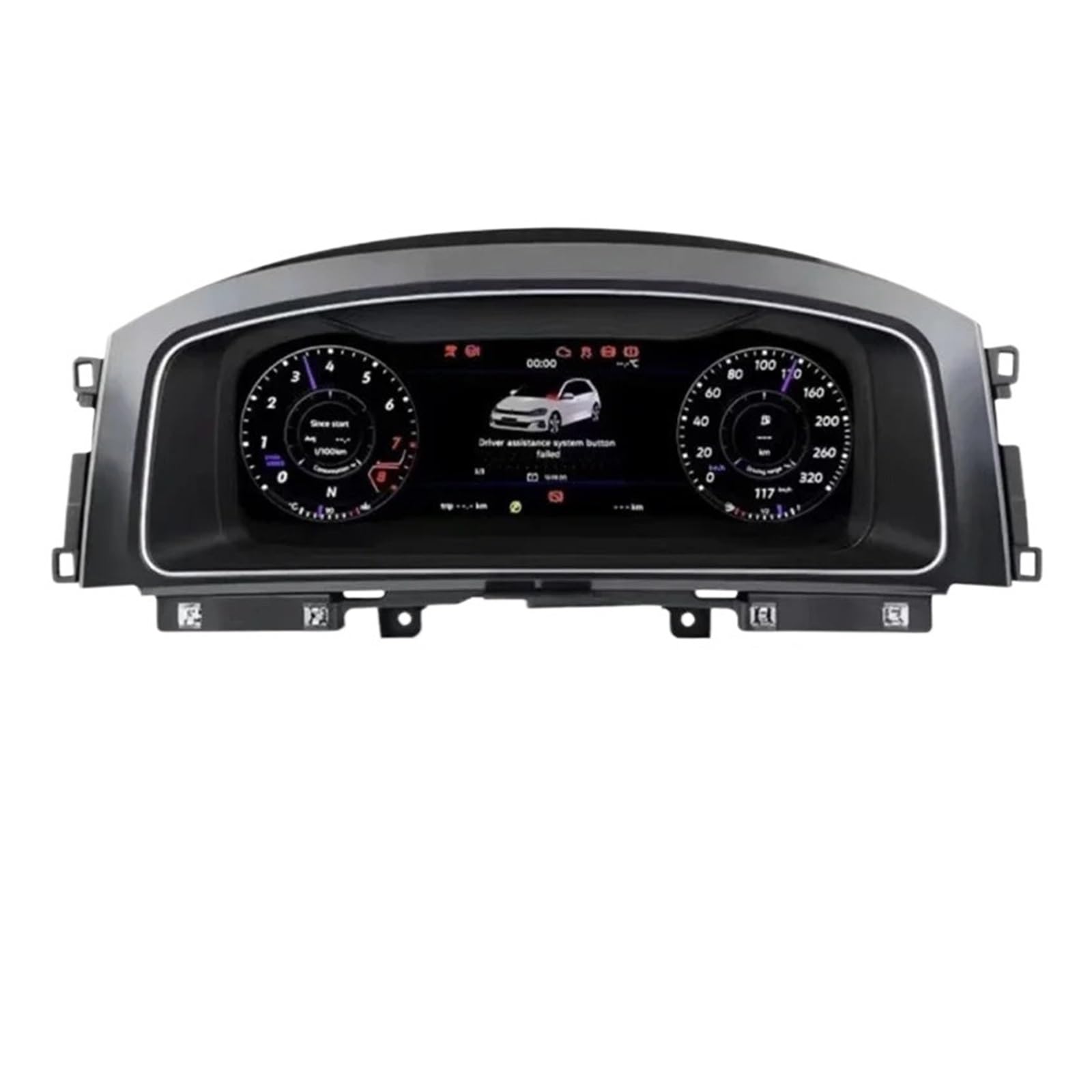 Panel de instrumentos LCD para solucionar averías de cuadro analógico en Volkswagen Golf MK7 de 12.3'' 6