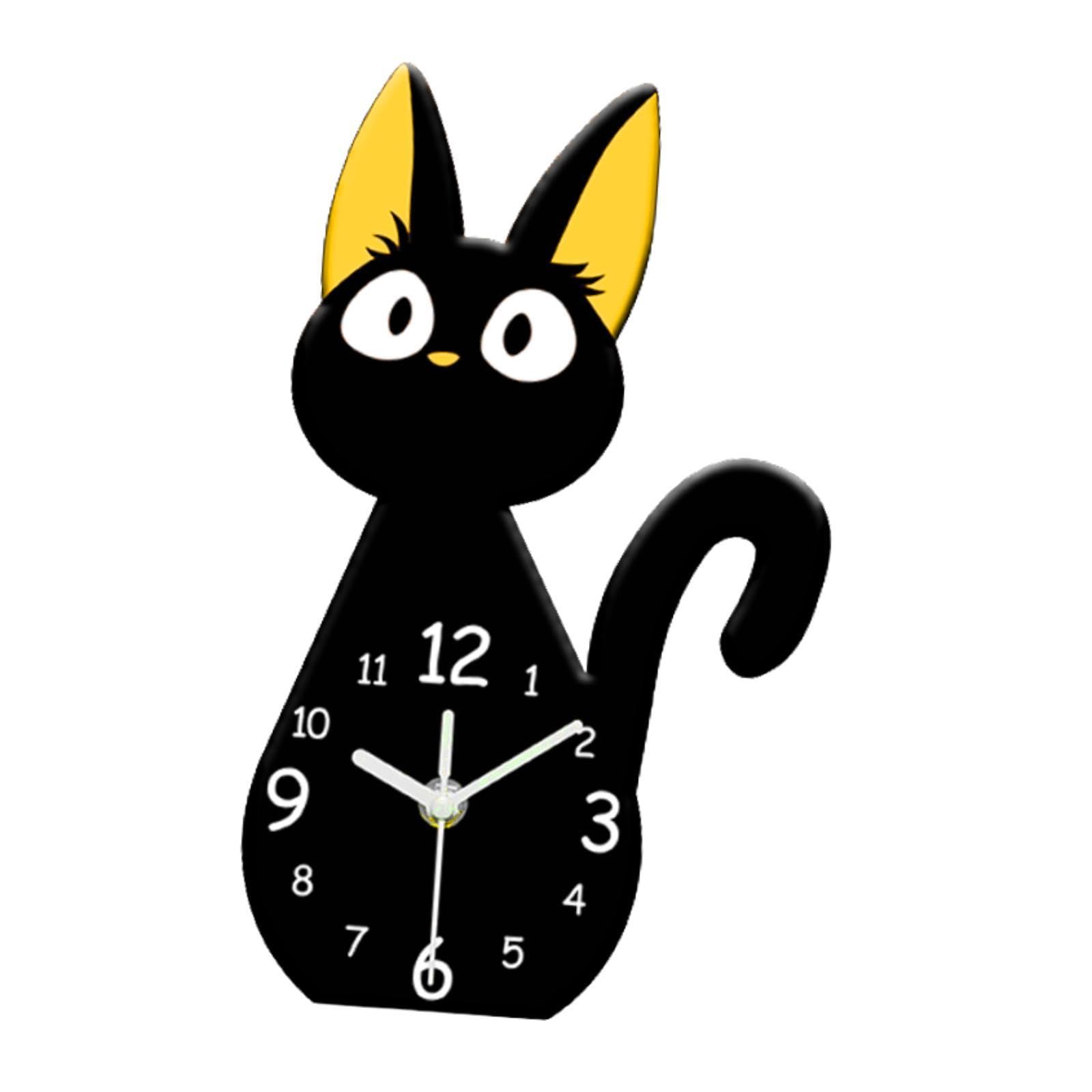 Amazon.co.jp: LDDIFHWW 置き時計 猫 壁掛け時計 おしゃれな飾り 動物