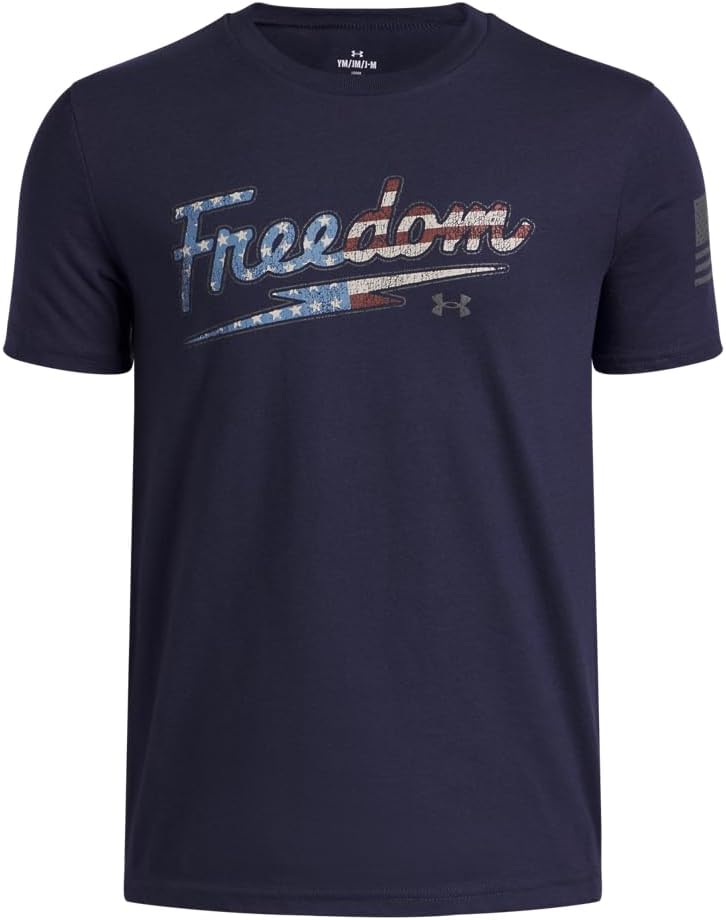 Under Armour Boys' Freedom Military 2 Short Sleeve T Shirt