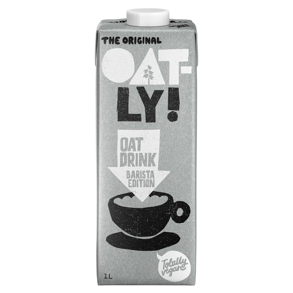 Oatly Barista Edition Oat Milk - Gluten Free, Dairy Free, Non GMO, Vegan, 32 oz (Pack of 6) Product Image 2