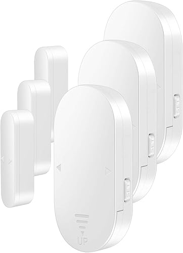Alarma de puerta y ventana, sensor magnético de piscina de 125 dB para seguridad de niños, 3 unidades de alarma antirrobo para seguridad del hogar