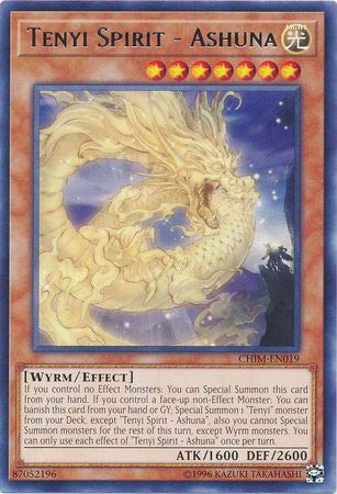 遊戯王：【PSA 9】Tenyi Spirit - Ashuna： EU版 Amazon.com: Yu-Gi-Oh! - Tenyi Spirit - Ashuna - CHIM-EN019 - Rare