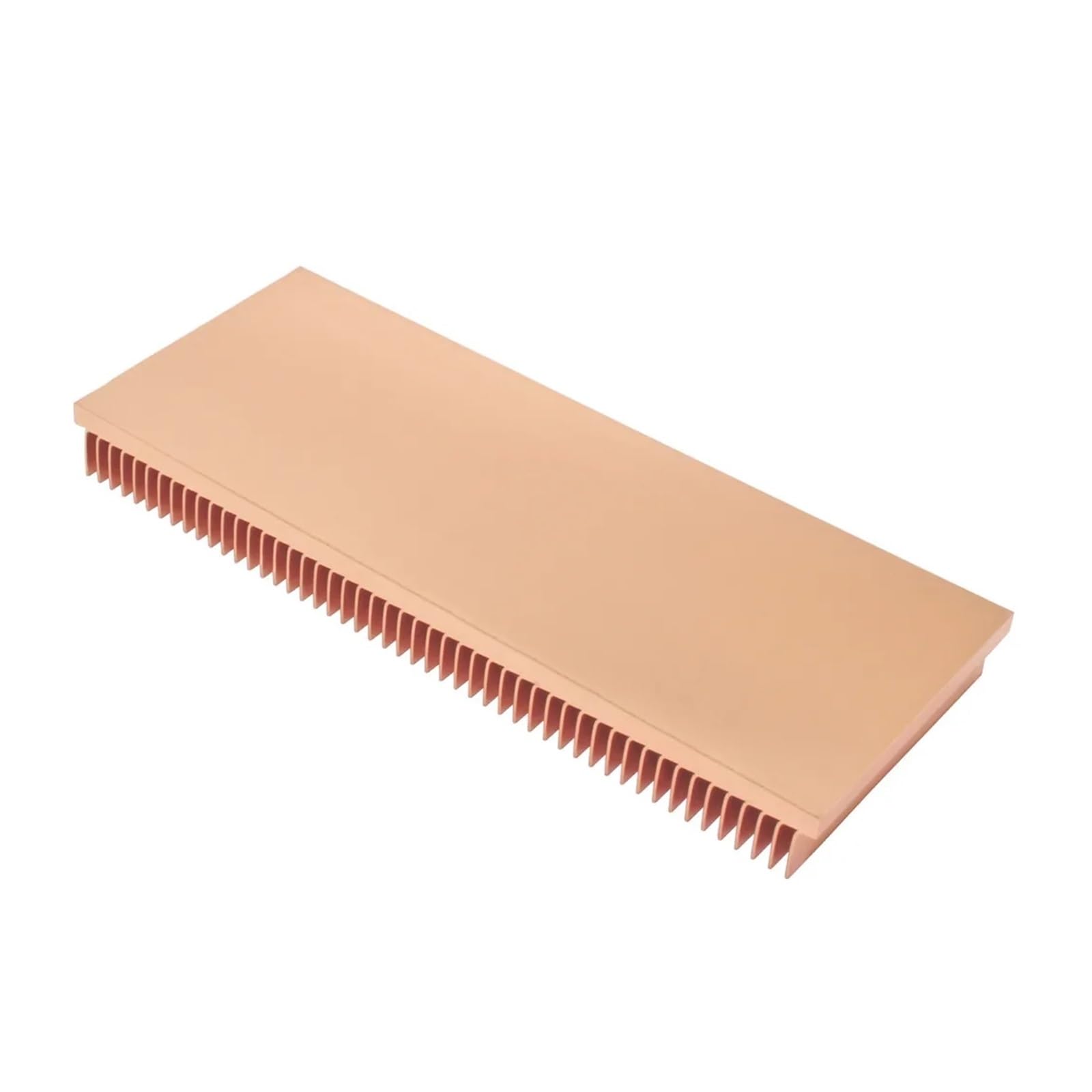 100x40x10mm Rame Puro Dissipatore di Calore Skiving Pinna Fai da Te del Radiatore for Chip Elettronico IC RAM Raffreddamento del Dispositivo