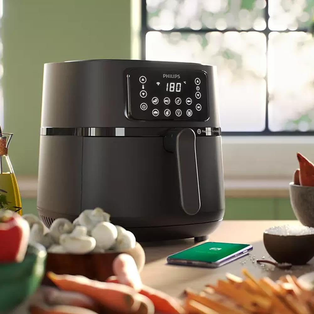 Philips HD9285/96 XXL Airfryer Fryer Zdalne złącze 1,4 kg, pojemność 7,2 l (z prezentem akcesoriów)