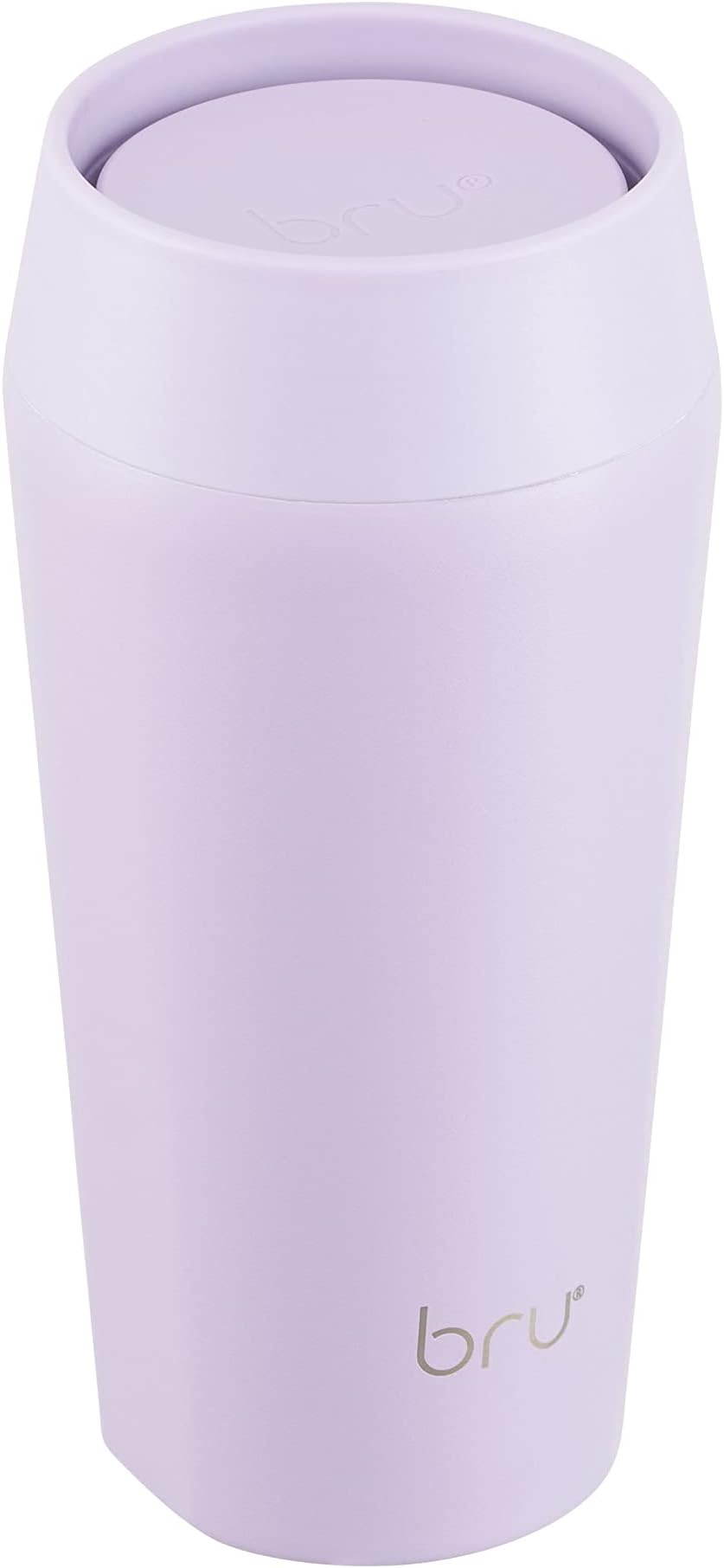 bru Travel - Insulated Coffee Cup Travel Mug for Hot Drinks, Leakproof, Ceramic Lined (340ml, Purple Dream)