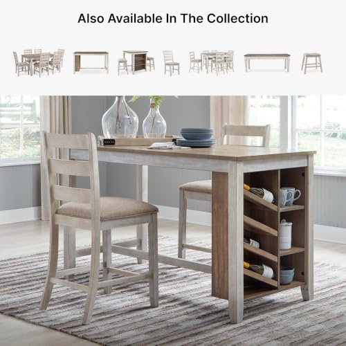 Signature Design by Ashley Counter Height Barstools, Set of 2, Farmhouse - image 8