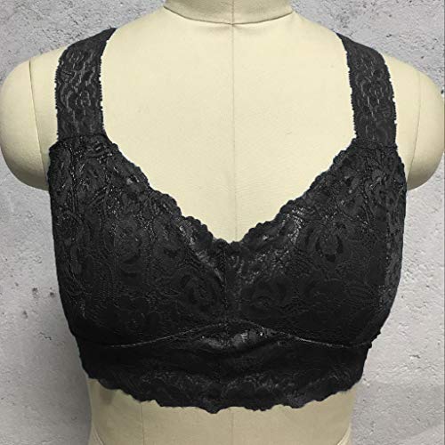 Blingko Sport BH Push Up Damen, Gepolstert Cup Comfort Bra Bralette Vest Frauen Büstenhalter Training Bra Dessous… – Bild 4