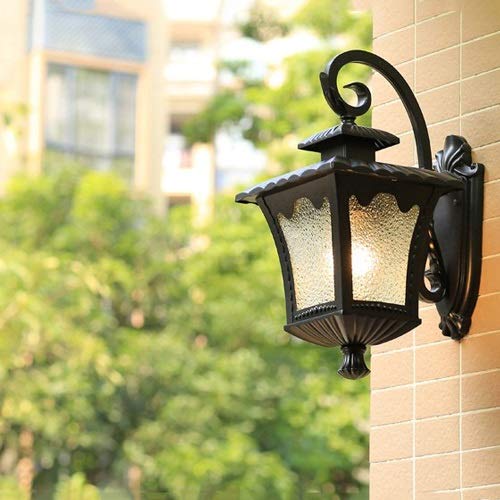 Lanterne murale extérieure rétro pour illuminer vos soirées sur le balcon - 6