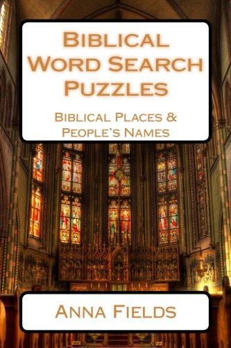 Biblical Word Search Puzzles: Biblical Places & People's Names