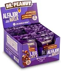 Alfajor Dr. Peanut (Display 12 unid. 55g), Avelã