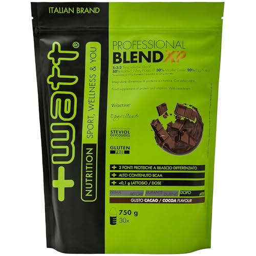 PROFESSIONAL BLEND XP può essere utilizzato sia nell'ambito sportivo, per favorire l'aumento o il mantenimento della massa magra (muscolare), sia nella vita quotidiana per soddisfare il fabbisogno proteico giornaliero in caso di problemi come l'inappetenza o difficoltà di digestione.