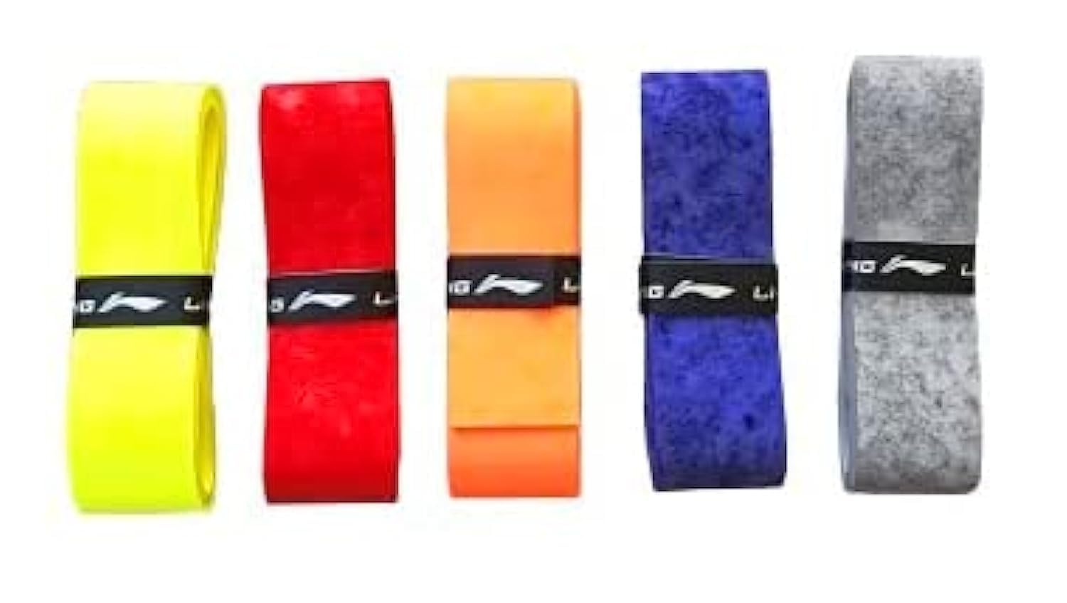 Li-Ning GP 25 Supergrip Velvet Touch Badminton Racquet Over Grip (Pack of 5) (Multicolour) (B08D6GGNFB) Amazon Price History, Amazon Price Tracker