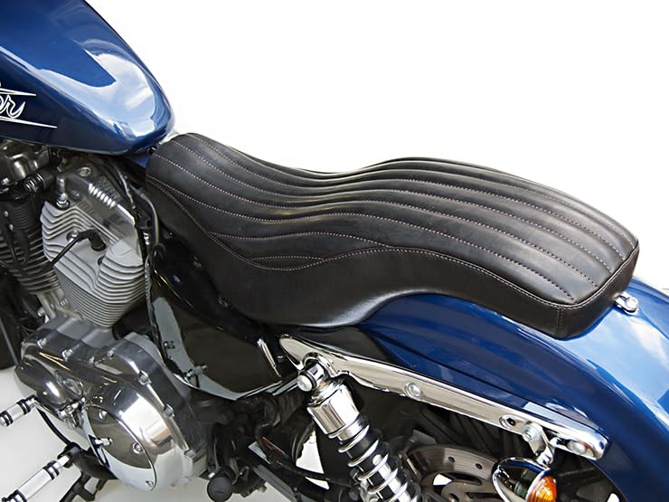 Amazon | MOTOR ROCK スポーツスター XL'04-'09 本革シート ロング MR