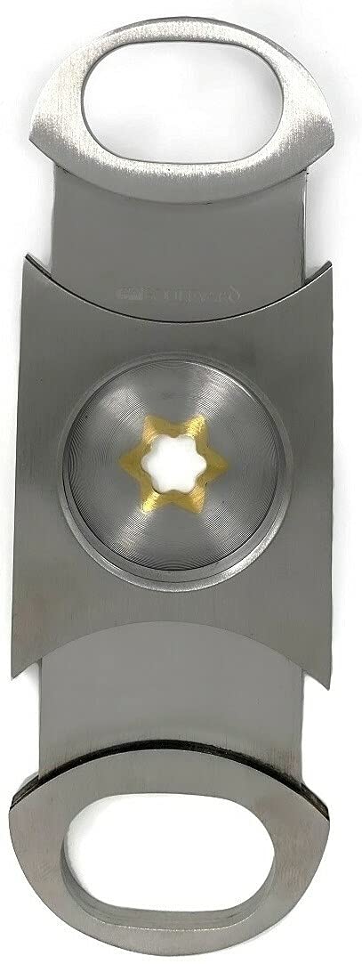 Cigar Boulevard Perfect Cigar Cutter Star Stainless Steel.Up to 80 Ring Gauge.