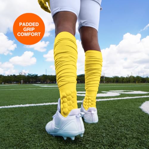 Image of SLEEFS Padded Football Socks for Anti-Blister and Cleat-Ready Fit