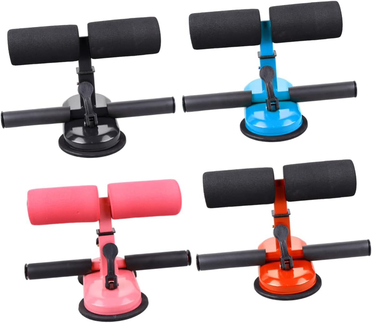 Waist Belly Exercise Tool Equipment Double Rod Self Suction Sit up Waist and Abdomen Suction Cups Golf