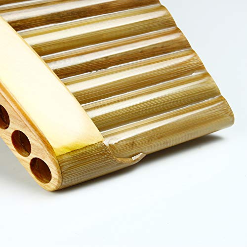 Professional Pan Flute Chinese Traditional Musical Instrument Pan Pipes Easy to Learn in 25 Pipes C Key (25-C-RT) - Thumbnail 5