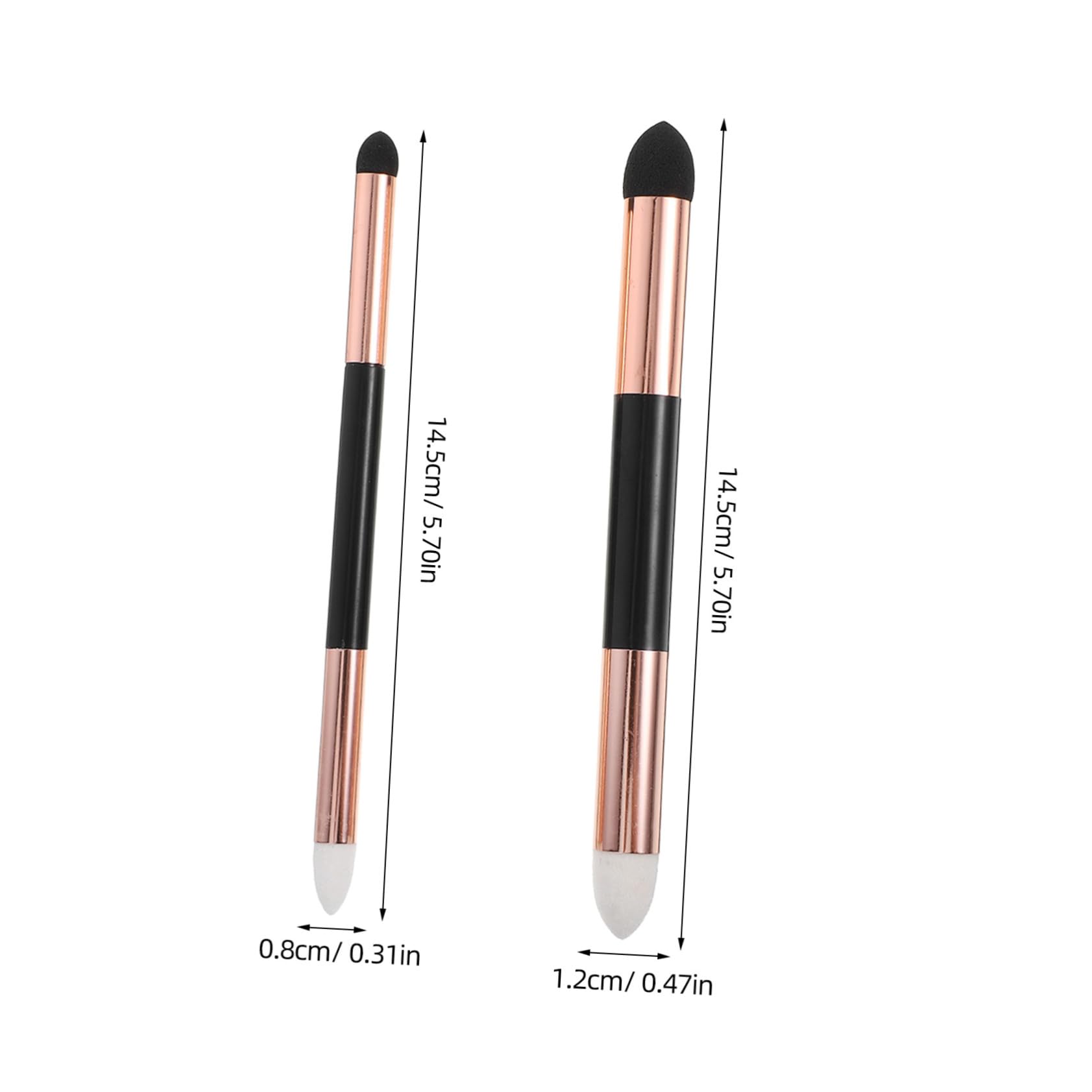 KONTONTY Sketch Drawing Tools 6pc Set of Sponge Pen Blending Stump Sketch Wiper for Oil Pastels Easy to Carry