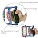 YPCBYNBS Hand Exerciser,Strength Training Grip Strengthener for Physcial Therapy,Blue