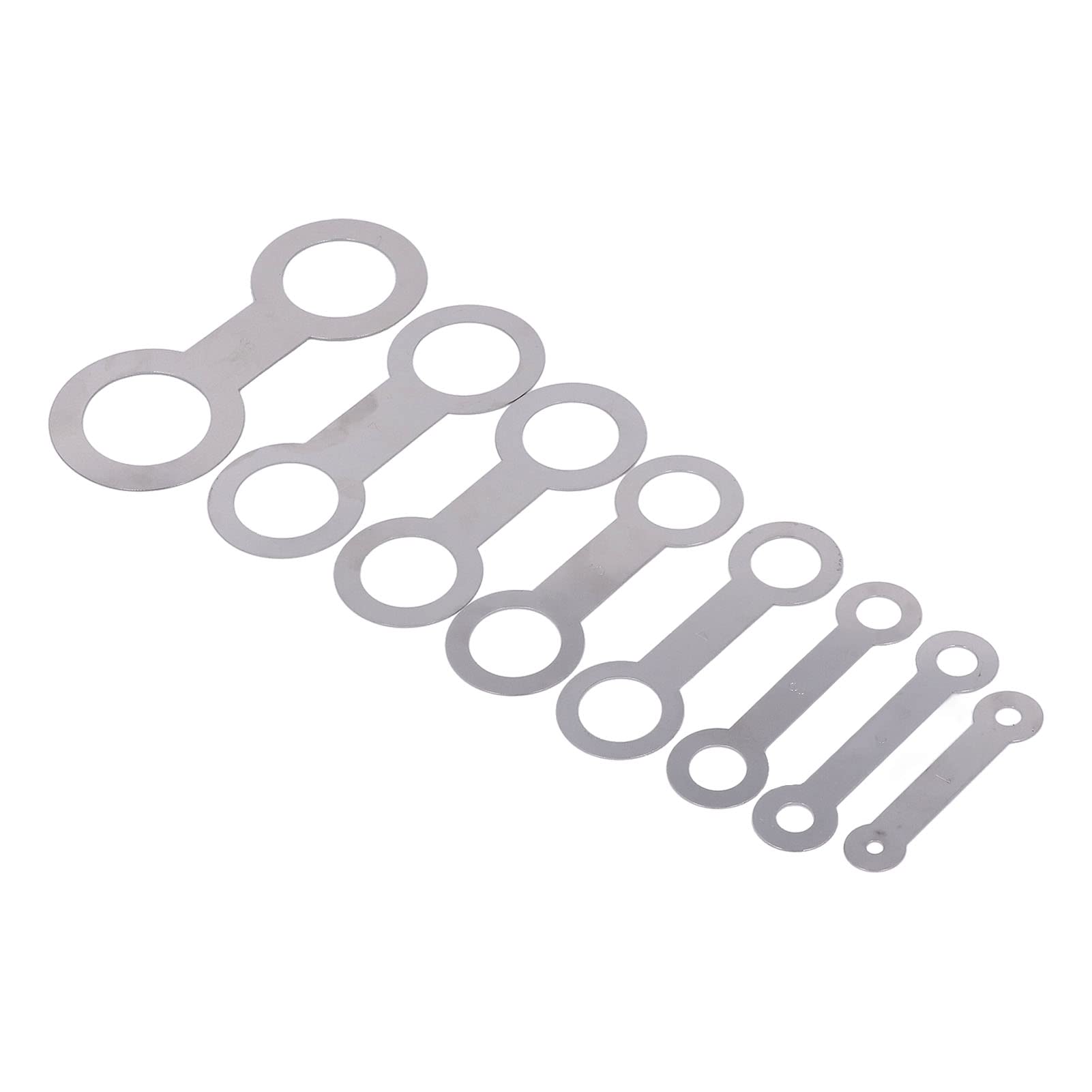Herramienta de Reparación de Almohadillas de Cuero para Saxofón, Kit de Reparación de Almohadillas para Saxofón de Superficie Lisa Fácil de Sostener Ligero 8PCS para Mantenimiento