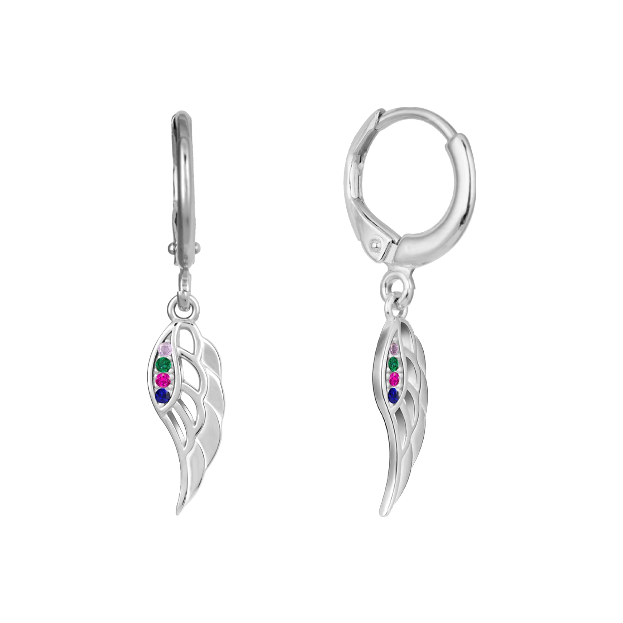 GIVA925 Sterling Silver Wings In The Air Earrings | Valentines Gifts for Girlfriend, Gifts for Women and Girls | With Certificate of Authenticity and 925 Stamp | 6 Month Warranty*