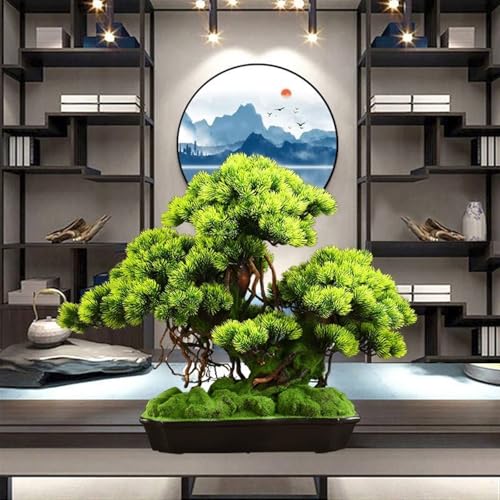 Bonsai artificiel plante d'interieur pour decorer un salon sans aucun entretien - 7