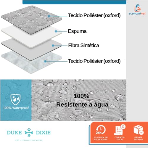 Kit Capa Pet Protetora de Banco Traseiro Impermeável Premium e Cinto de Segurança