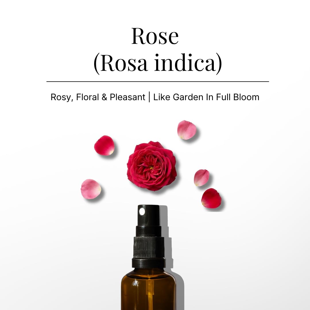 Rose Air Freshener Spray for Room, Linen & Pillow 100ml by Aromafume view 2