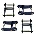 Front & Rear Up To 1" Heavy Duty Shackle Lift Kit for Wrangler YJ