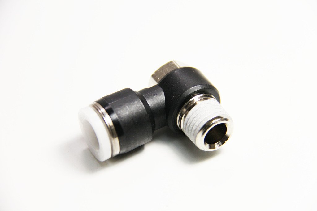 UPC PH3/8-N2UT Pisco Fitting, Straight, 1/4 Tube Diameter, 1/8 Thread Size NPT