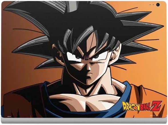 Skinit Decal Laptop Skin Compatible with Surface Book 2 13.5in - Officially Licensed Dragon Ball Z Goku Portrait Design
