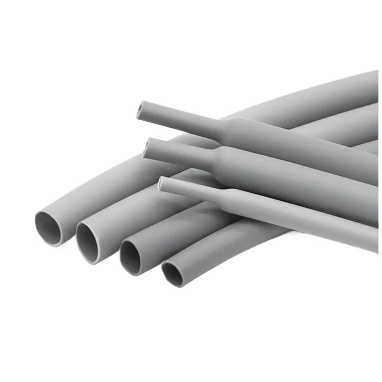 Guaina Termorestringente Tubo termorestringente grigio 3:1 con colla, tubo a doppia parete, diametro 2,4~50 mm, manicotto isolante in poliolefina con rivestimento adesivo(25.4mm,3.0meters)