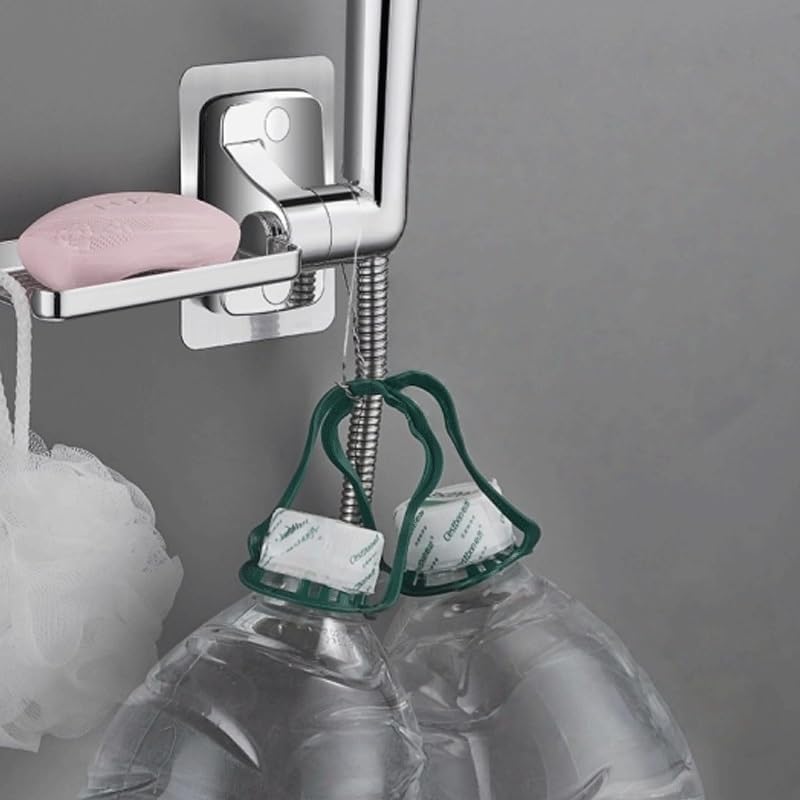 Bathroom Shower Bracket No Drilling Required Adjustable Rotation Fixing Device Support Base
