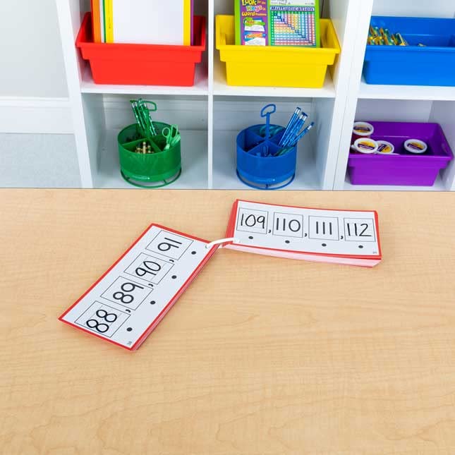 Image of Really Good Stuff Tap and Write Missing Numbers - 123 Cards