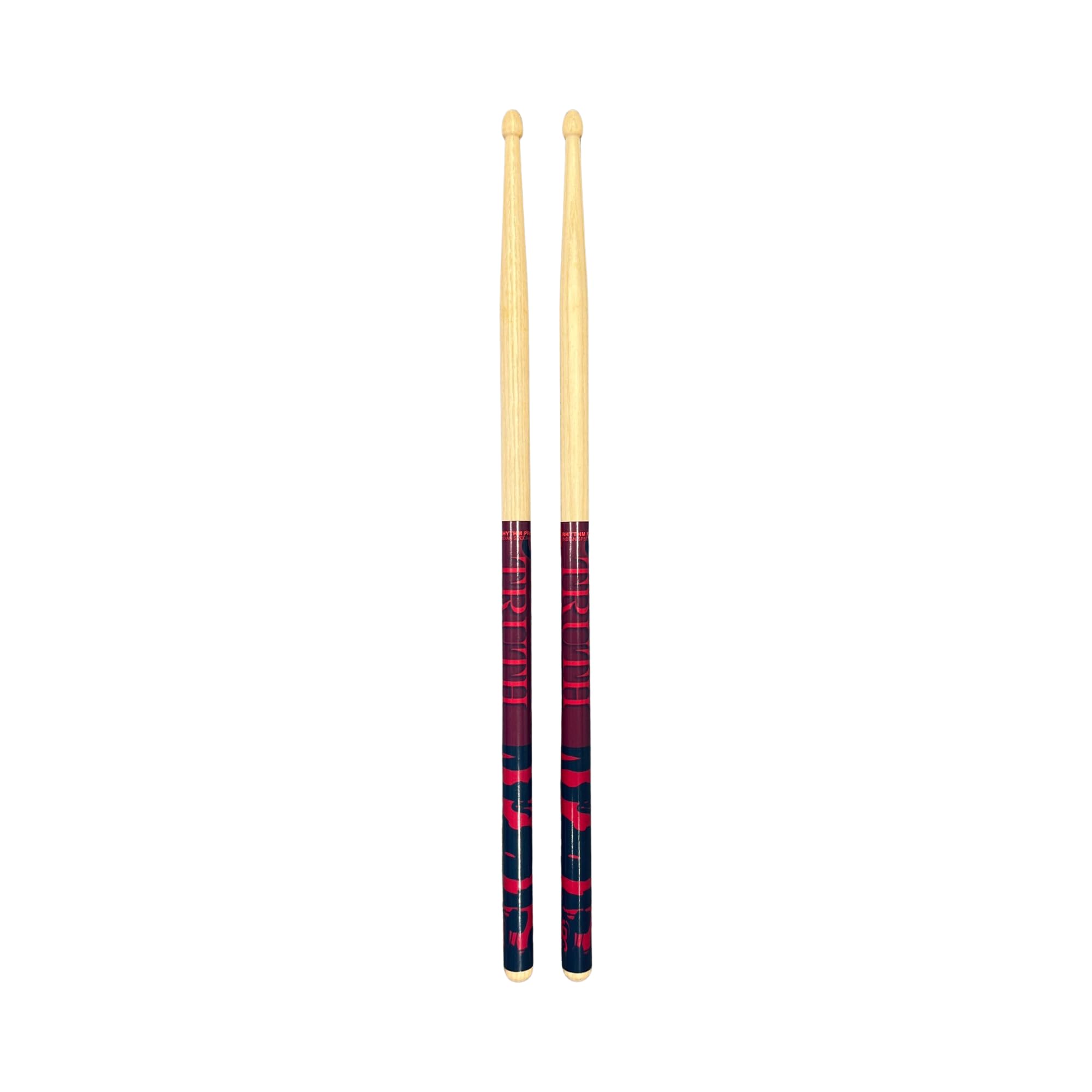 RHYTHM PRO (TRUTH) GRAPHICS DESIGNER SERIES DRUM STICKS WITH RUBBER GRIP 7A/5A/5B MAPLE/HICKORY FOR DRUMS & OCTAPADS. (MAPLE WOOD 7A)-image-26