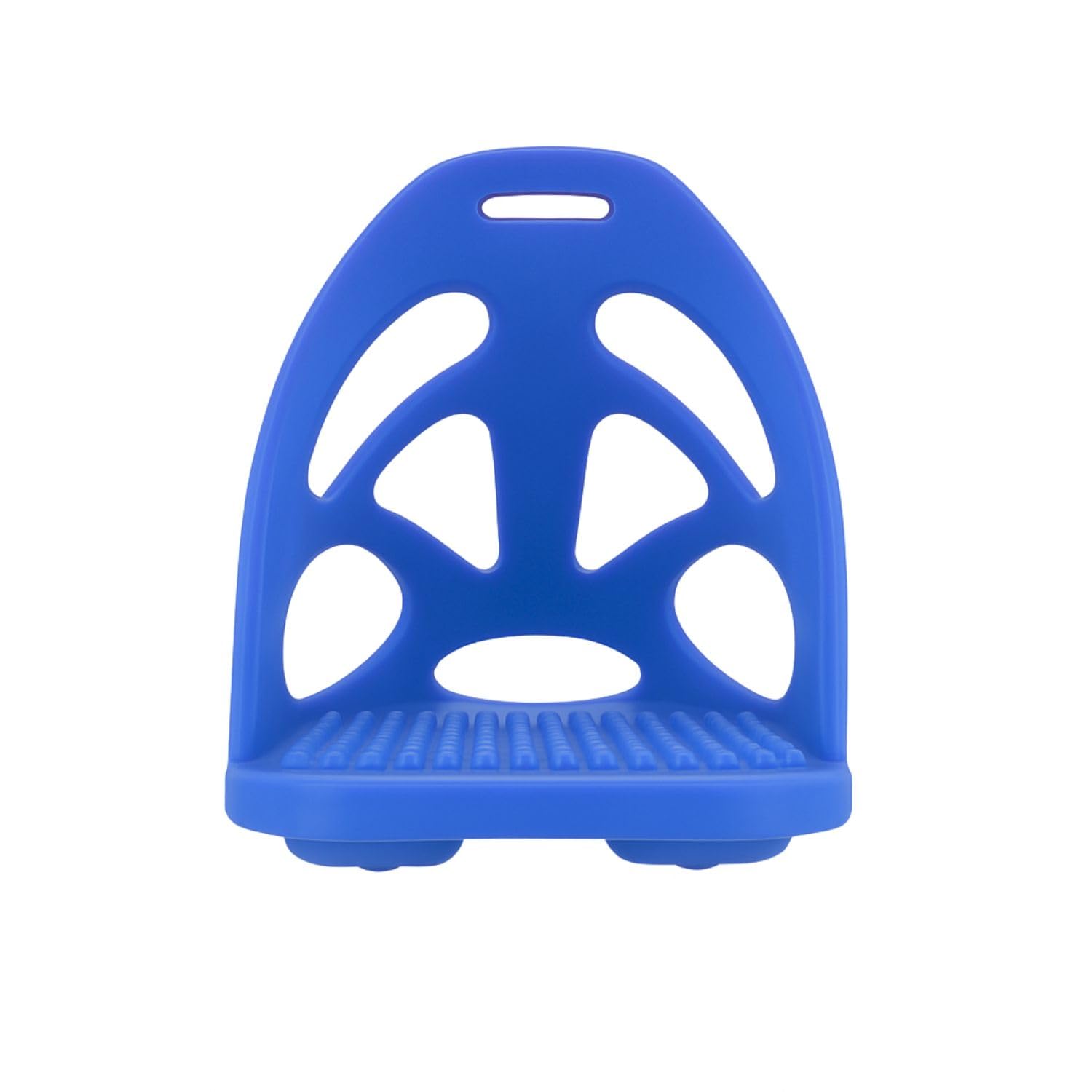 AK CagePro Étriers Légers en Plastique pour Cheval AKRS-6045-01 Bleu Royal 4.75"
