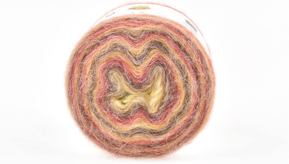 Yarn,Knitting Yarn， Gradient Knitting Yarn Crochet Soft Fine Thread for Home Handmade Accessories Blanket Scarf Cushion Toy Making(#F)