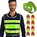 Produktbild Warnwesten-Set, enthält 1 x Warnweste, 2 x reflektierende Armbänder, 4 x reflektierende Aufkleber.