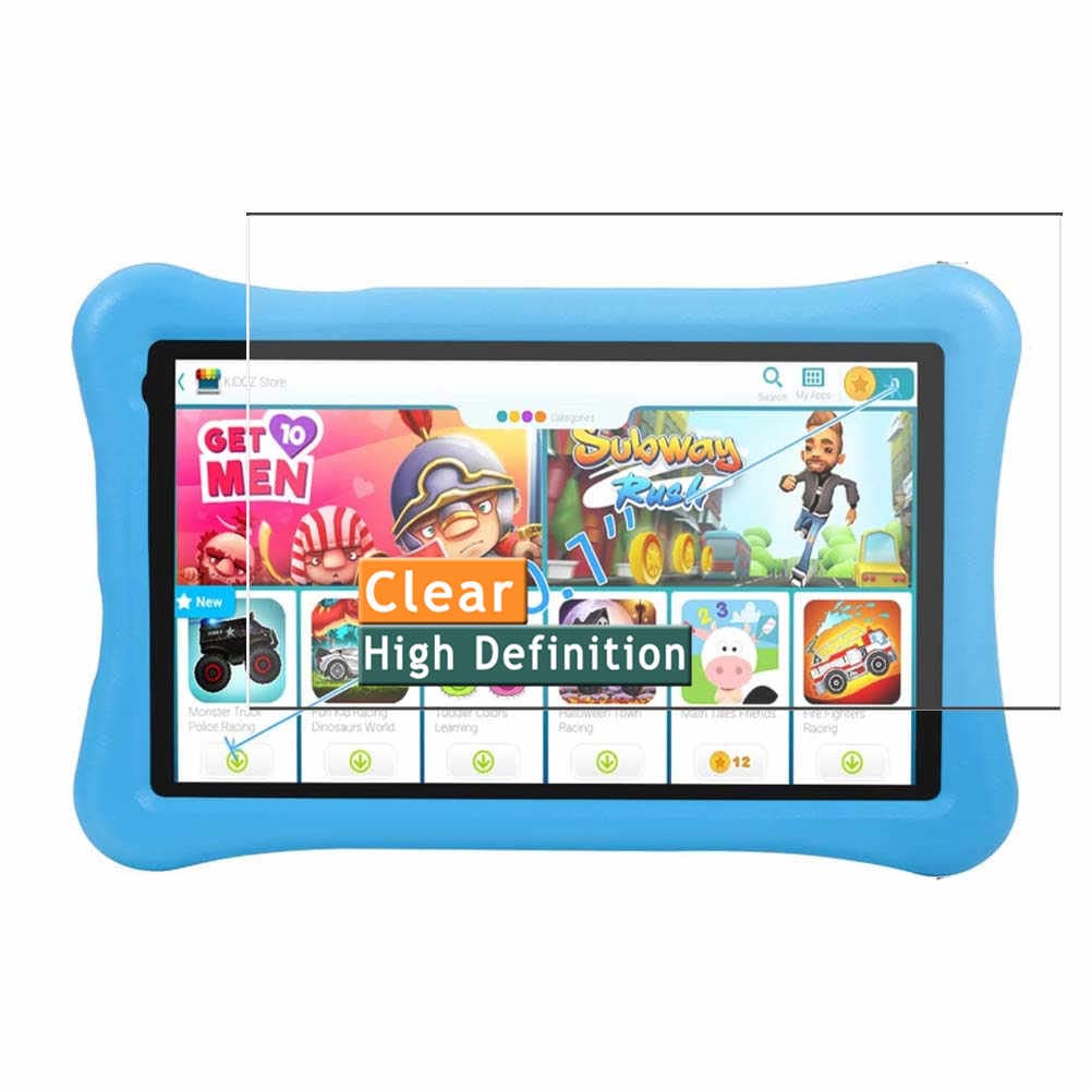 3-Pack Screen Protector, compatible with AWOW Funtab 1001 kids 10.1" Tablet TPU Film Protectors Sticker [ Not Tempered Glass ]