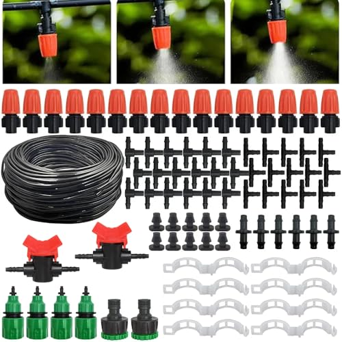 Kit de Irrigação Completo Para Vasos Nebulizador Para Horta Jardi...