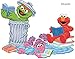 Elmo Abby Oscar Decal Book Reading Read Books Sesame Street Removable Wall Sticker Peel Self Stick Adhesive Art Home Kids Room Decor Vinyl Decoration Nursery Library