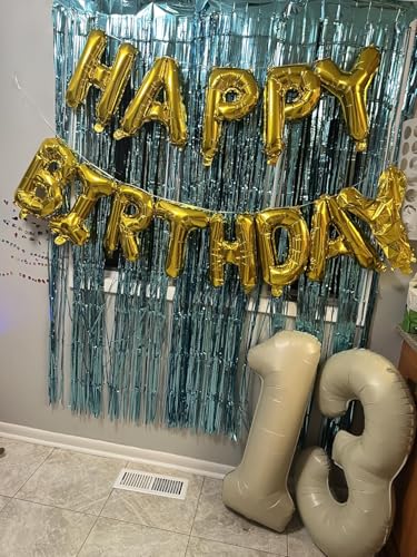 Image of Number Balloons Cream 3 Balloon 40 inch for 3rd Birthday Party Decoration | Saturated Color, Large 40 inch, With Inflation Straw & Hanging Holes, Great for Wedding, Anniversary, Thanksgiving, Christmas