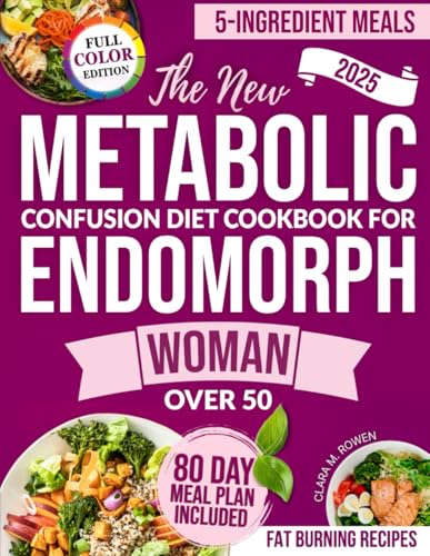 The New Endomorph Diet Cookbook Revolution for Women: Simple and Fast 5-Ingredient Meals to Activate Fat Burning, Support Hormone Balance and Beat Fatigue Without Counting a Single Calorie