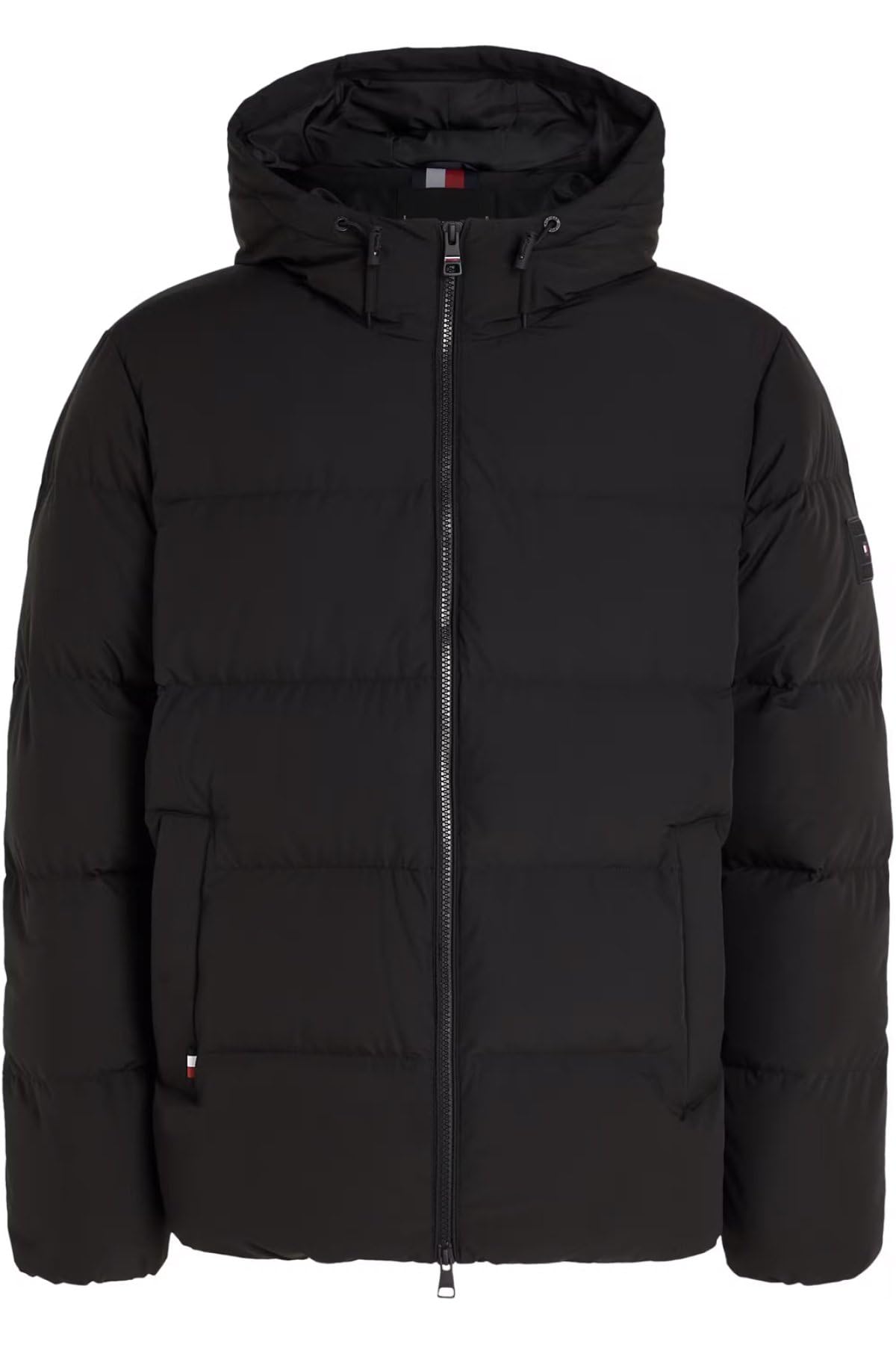 Tommy Hilfiger Heren DOWN HOODED PUFFER JAS MW0MW36599, Puffer Jacket,  Zwart, S, Zwart (zwart), S : Amazon.nl: Kleding, schoenen \u0026 sieraden