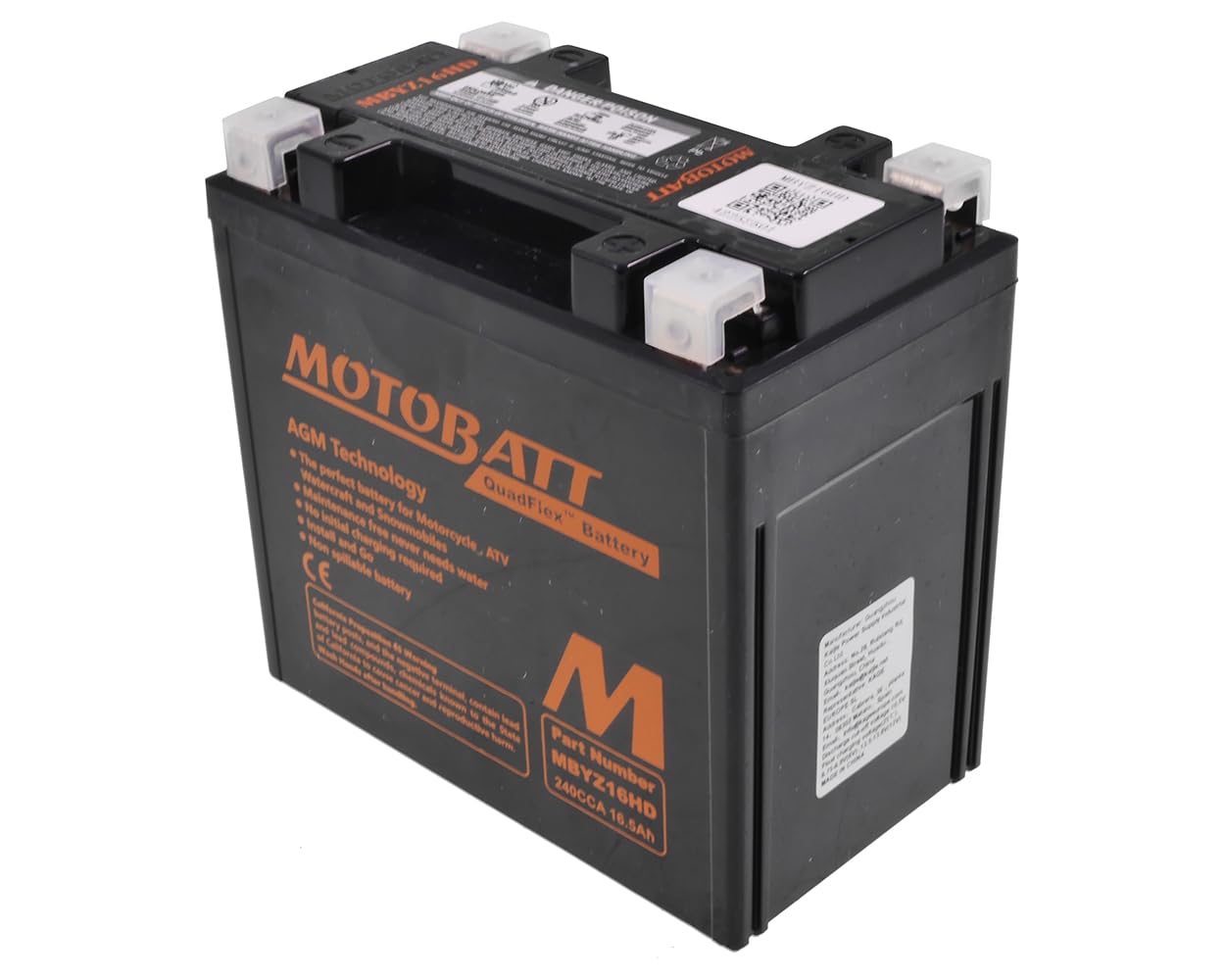 MOTOBATT Batteria MBYZ16HD
