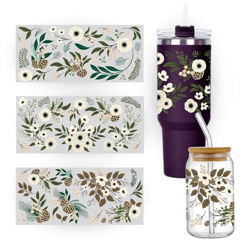 Winterfloraluvdtfuvdtfcupwrapsfor16ozfloralcupwrap6sheetsholidayuvdtffloraldecaluvdtfdecalspermanentvinyldecalwinterbotanicals  Urban Country Home Decor Winter floral uv dtf uv dtf cup wraps for 16 oz floral cup wrap 6 sheets holiday uv dtf floral decal uv dtf decals permanent vinyl decal winter botanicals  urban country home decor