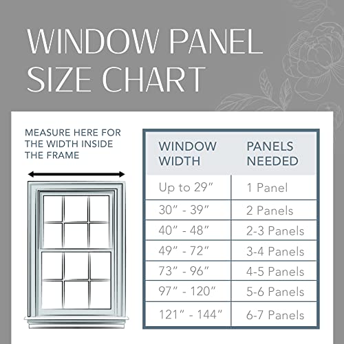 Elrene Home Fashions Brighton Windowpane Plaid Blackout Window Curtain, Living Room And Bedroom Drape With Rod Pocket Tabs, 52" X 84", Linen, 1 Panel #TOP5